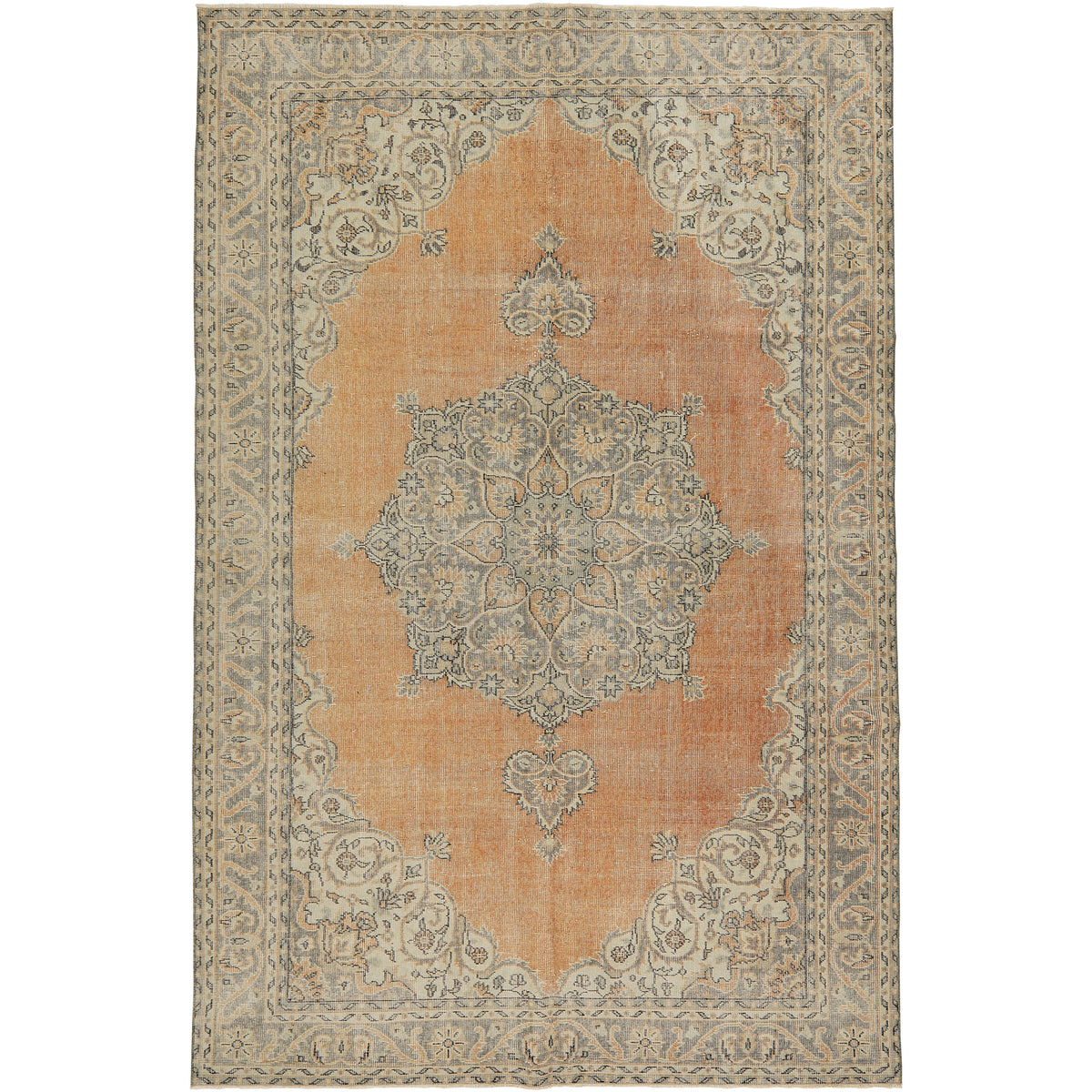 Abbey | Hand-Knotted Elegance | Vintage Turkish Carpet | Kuden Rugs