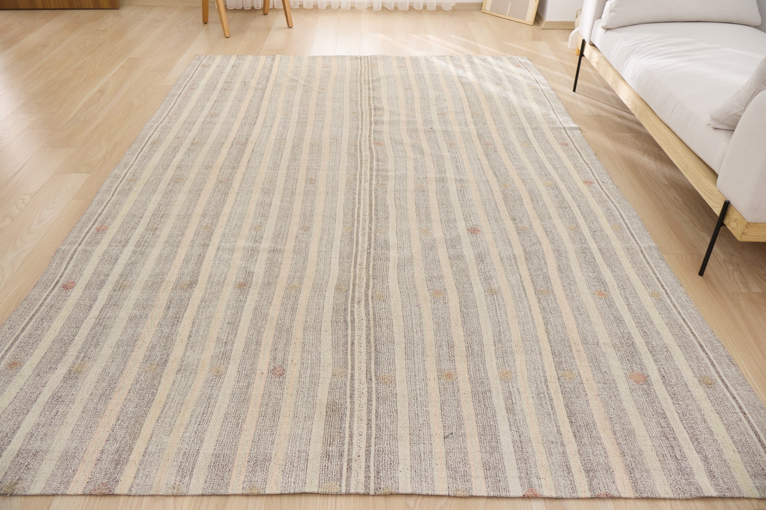 Step into a World of Purity with Adelphia, a Low-Pile Turkish Rug | Kuden Rugs