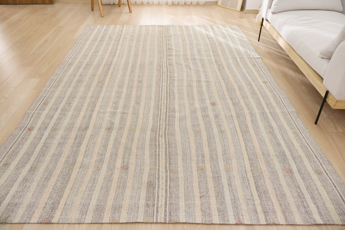 Step into a World of Purity with Adelphia, a Low-Pile Turkish Rug | Kuden Rugs