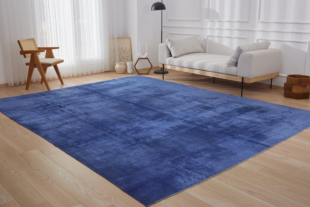 Indian Overdyed Rug | Agnessija's Timeless Allure | Kuden Rugs