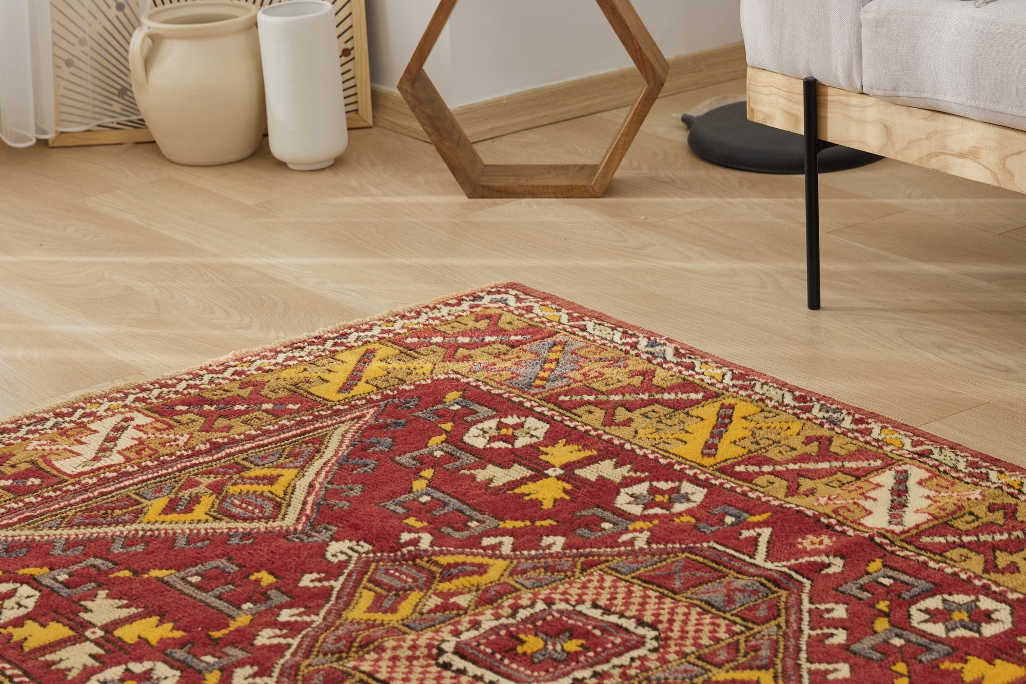 Agnies | Unique Vintage Craftsmanship | Turkish Area Rug | Kuden Rugs