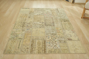 Alexus - Vintage Patchwork Rug | Kuden Rugs