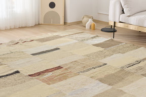 Alida: An Expansive Turkish Hemp Rug with a Warm, Inviting Hue | Kuden Rugs