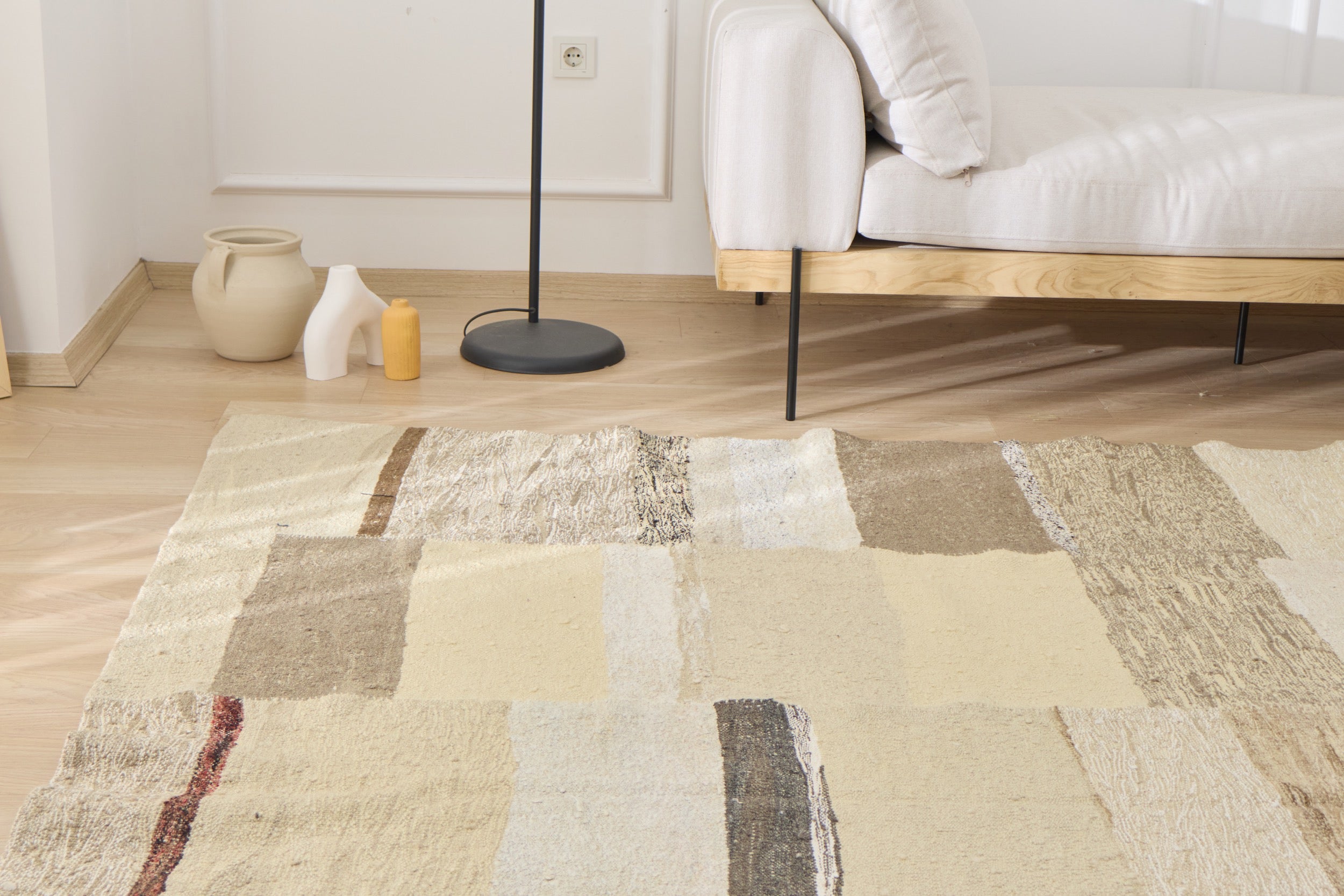 Alida: An Iconic Turkish Rug with a Mesmerizing Striped Composition | Kuden Rugs