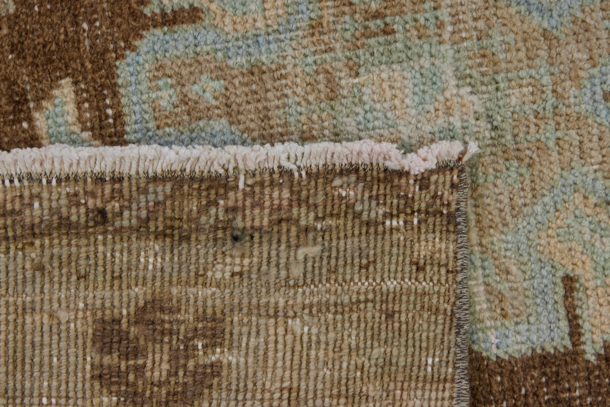 Aliezah | One-of-a-Kind Cream Sophistication | Sophisticated Wool Runner | Kuden Rugs