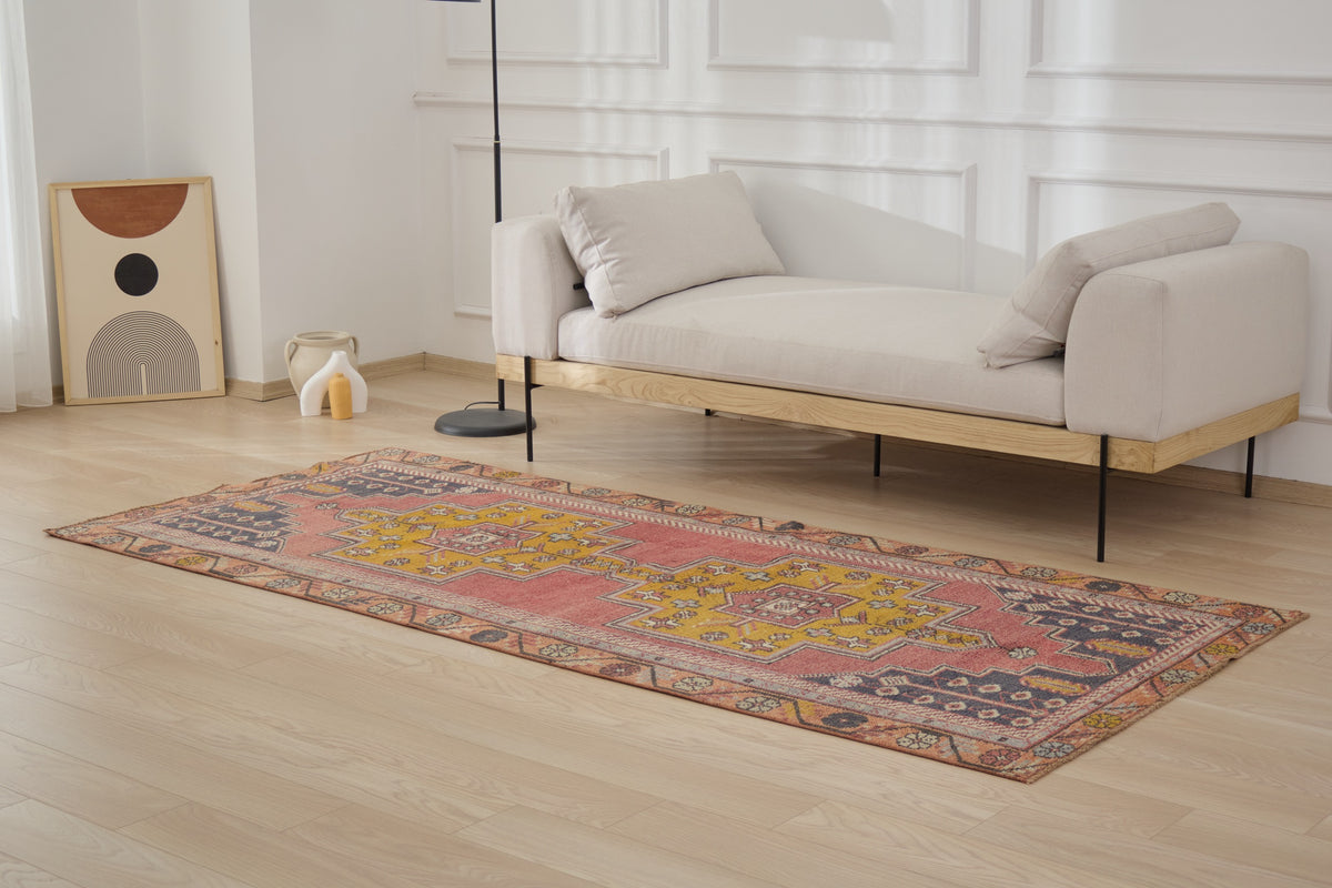 Ally - Vintage Turkish Anatolian Runner Rug