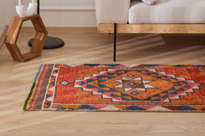 Alyce | Modern Vintage Fusion | Artisanal Geometric Carpet | Kuden Rugs