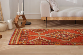 Amaya | Modern Vintage Fusion | Artisanal Geometric Carpet | Kuden Rugs