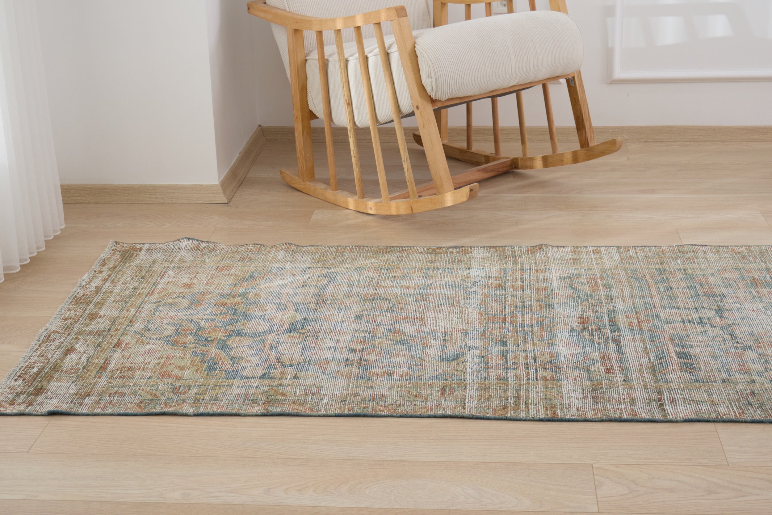 Malayer's Legacy in Amoryte - Persian Runner | Kuden Rugs