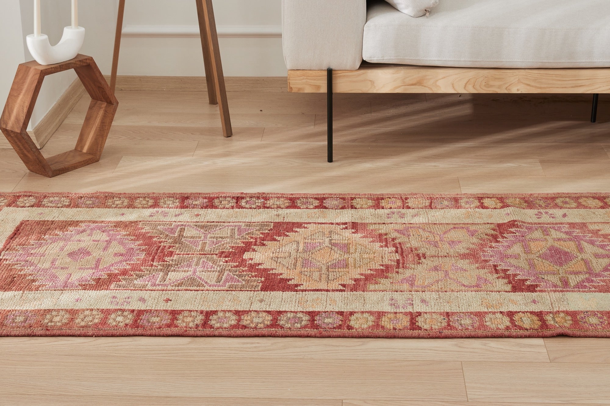 Anastasia | Unique Long Runner with Timeless Design | Kuden Rugs
