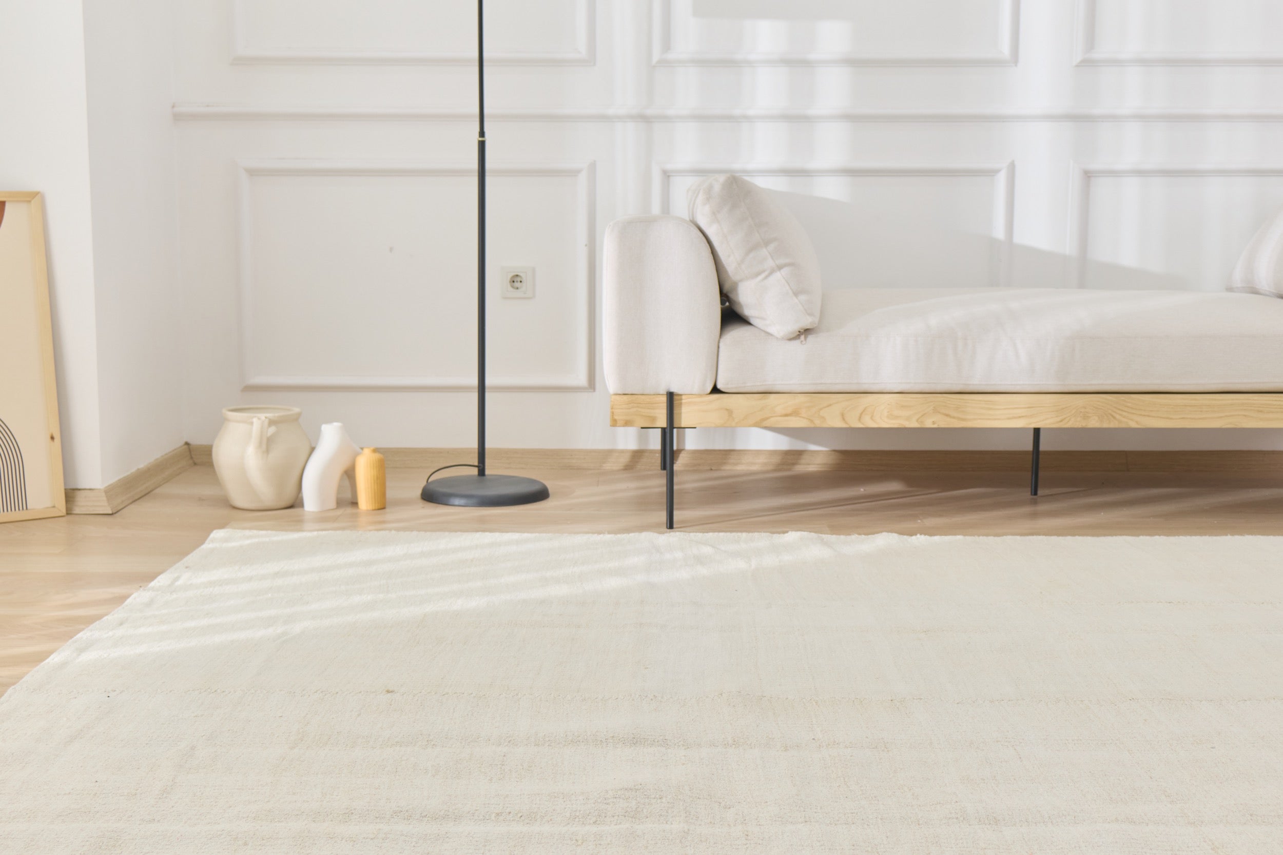 Experience the Understated Sophistication of Andromeda, an Oversized Low-Pile Turkish Rug | Kuden Rugs