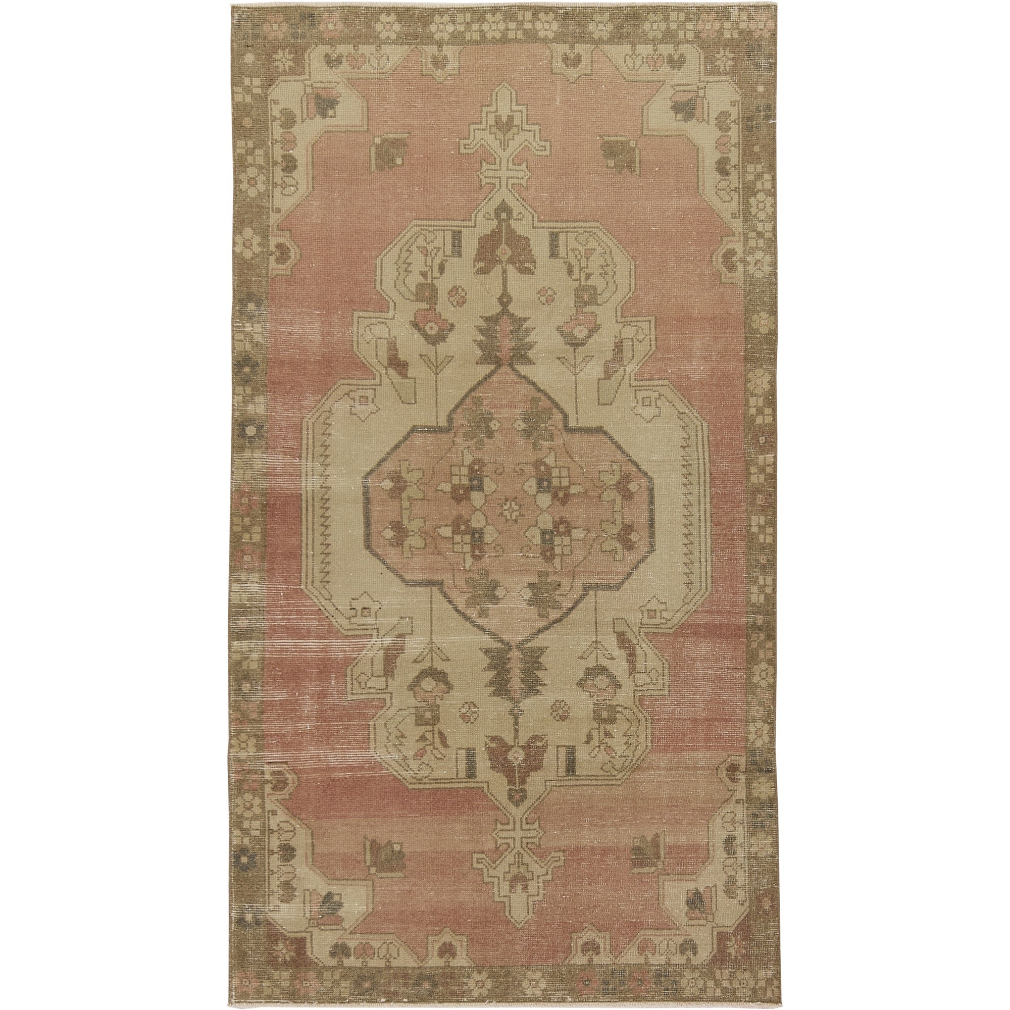 April | Vintage Turkish Grandeur | Exquisite Red Rug | Kuden Rugs