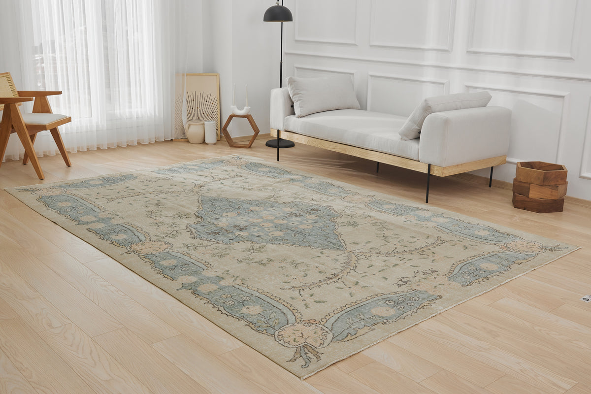 Turkish Antique washed Rug | The Autumn Experience | Kuden Rugs