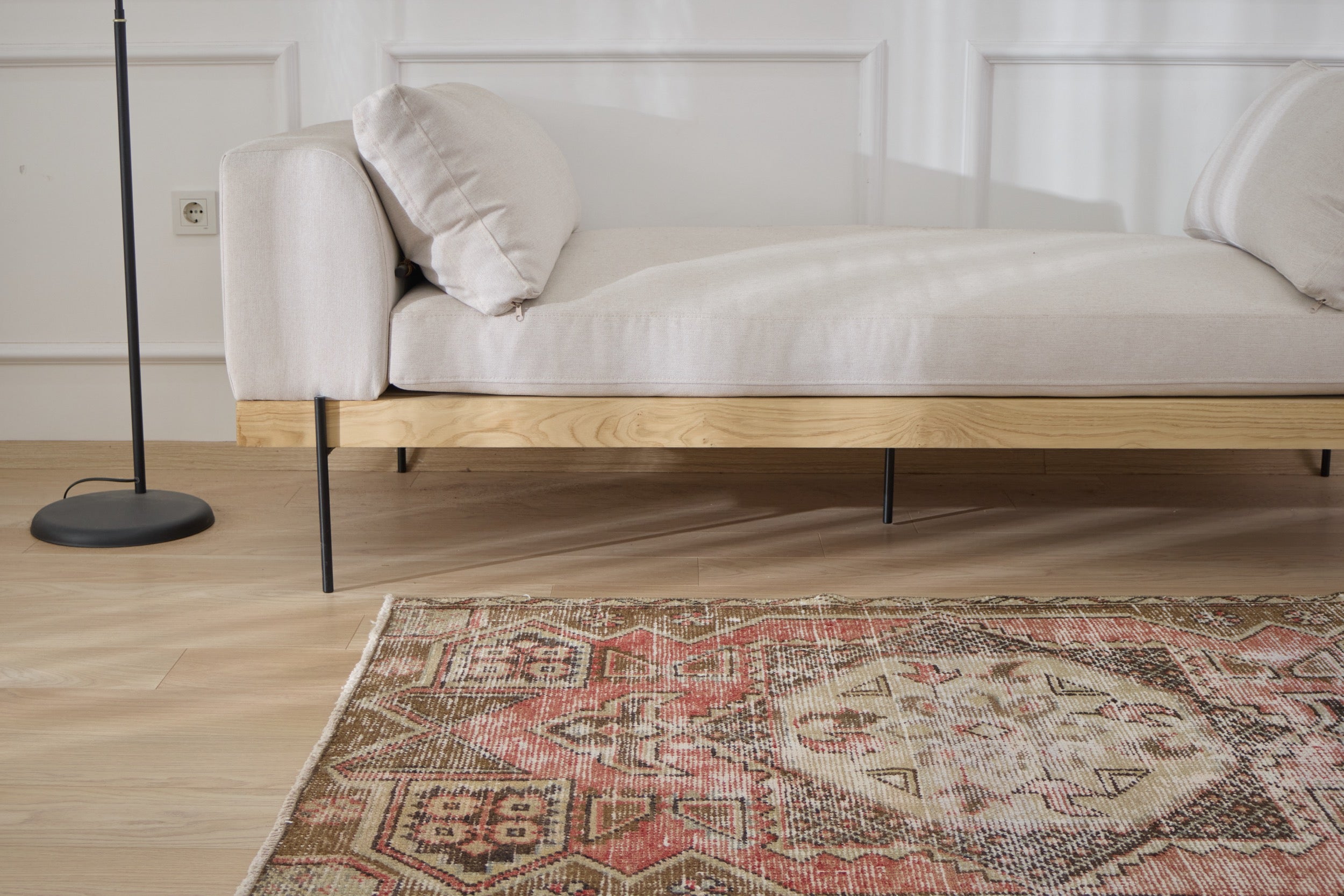 Handwoven tradition meets modern style: The Aveline Rug. | Kuden Rugs