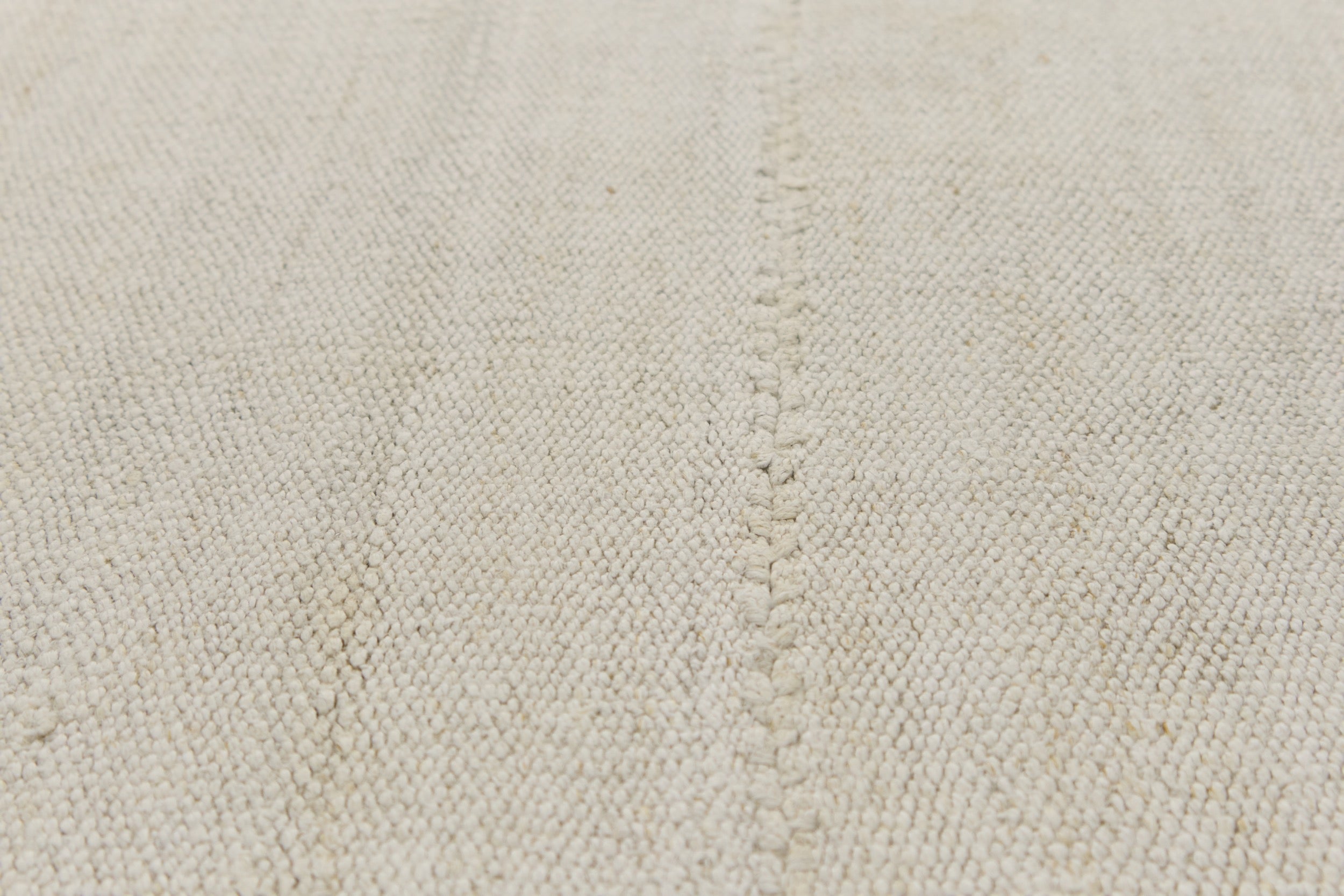 Avital: A Spacious Turkish Hemp Rug with a Crisp, Clean Palette | Kuden Rugs