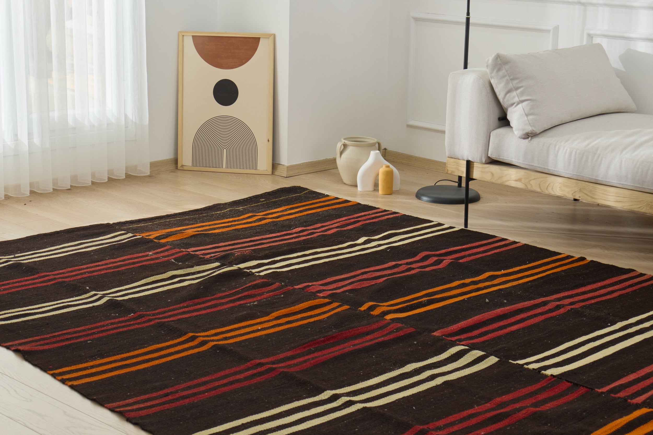 Handwoven tradition meets modern style: The Ayana Rug. | Kuden Rugs