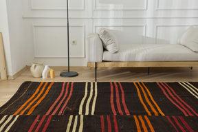 Ayana: Vintage Turkish Rug - Striped elegance for your home. | Kuden Rugs