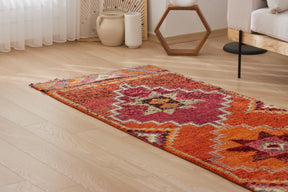 Basanti | Unique Vintage Craftsmanship | Turkish Runner Rug | Kuden Rugs