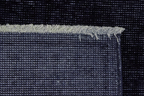 Baylee | Sleek Black Weave | Premium Cotton and Wool Rug | Kuden Rugs