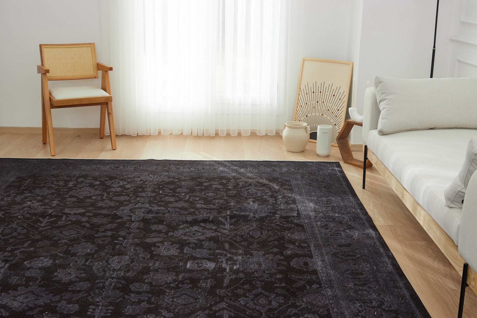 Beatrice | Modern Vintage Fusion | Unique Handmade Carpet | Kuden Rugs
