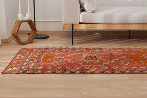 Bedgraine | Modern Vintage Fusion | Artisanal Geometric Carpet | Kuden Rugs