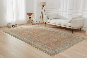 Belen | Orange Sophistication | Hand-Knotted Carpet | Kuden Rugs