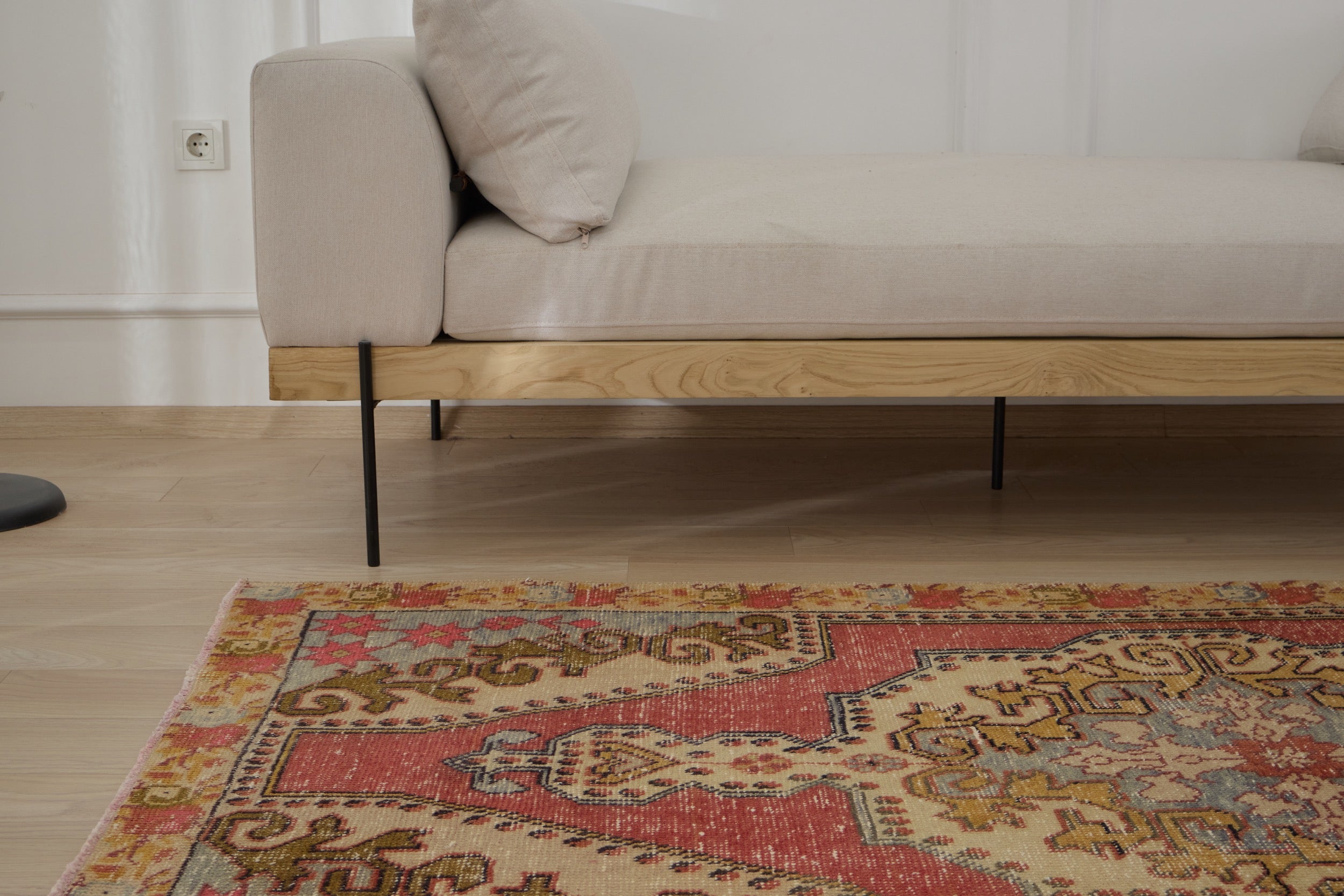 Handwoven tradition meets modern style. The Bess Rug. | Kuden Rugs