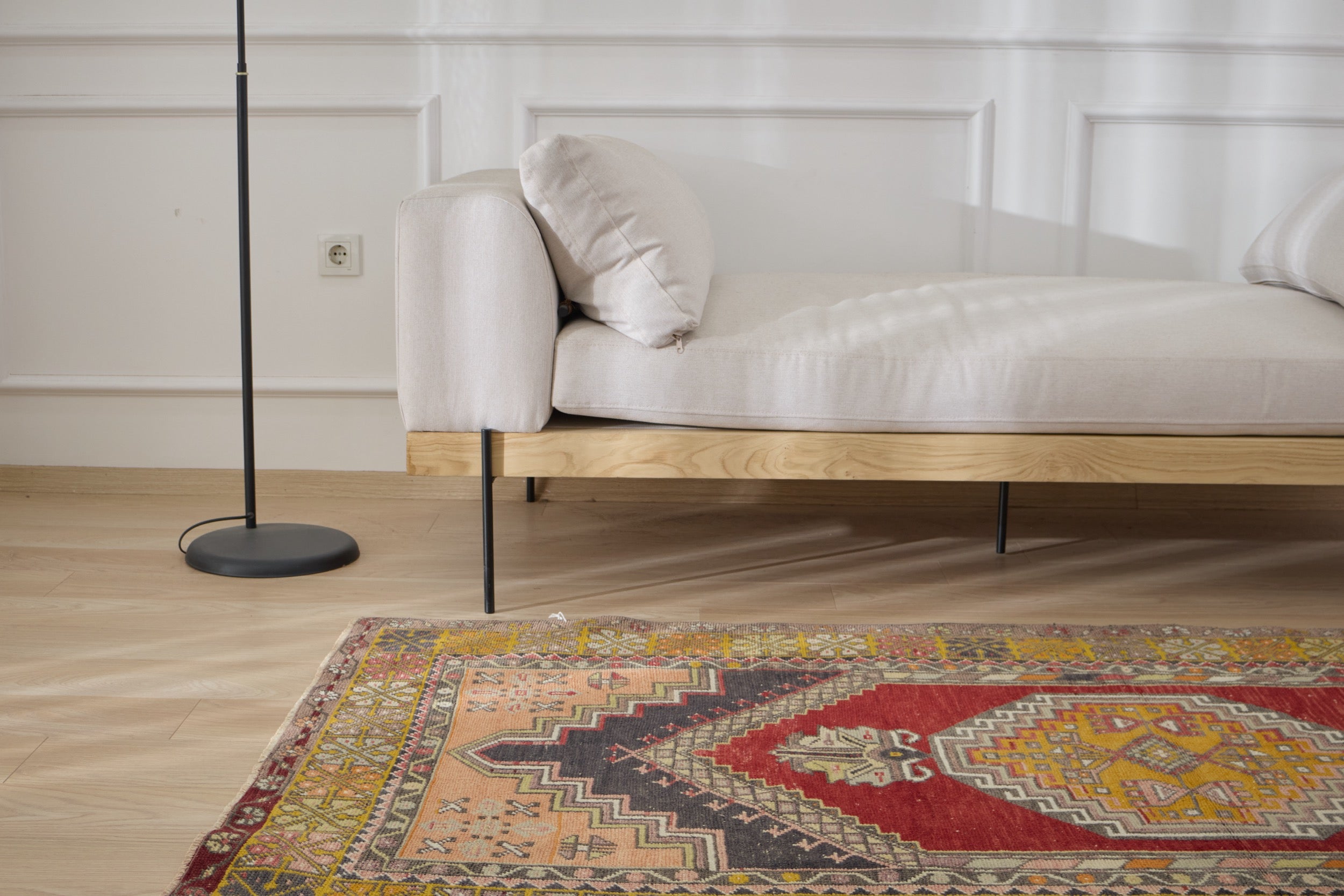 Handwoven tradition meets modern style: The Bianca Rug. | Kuden Rugs