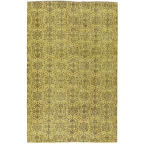 Birkita | Radiant Yellow Vintage Carpet | Kuden Rugs