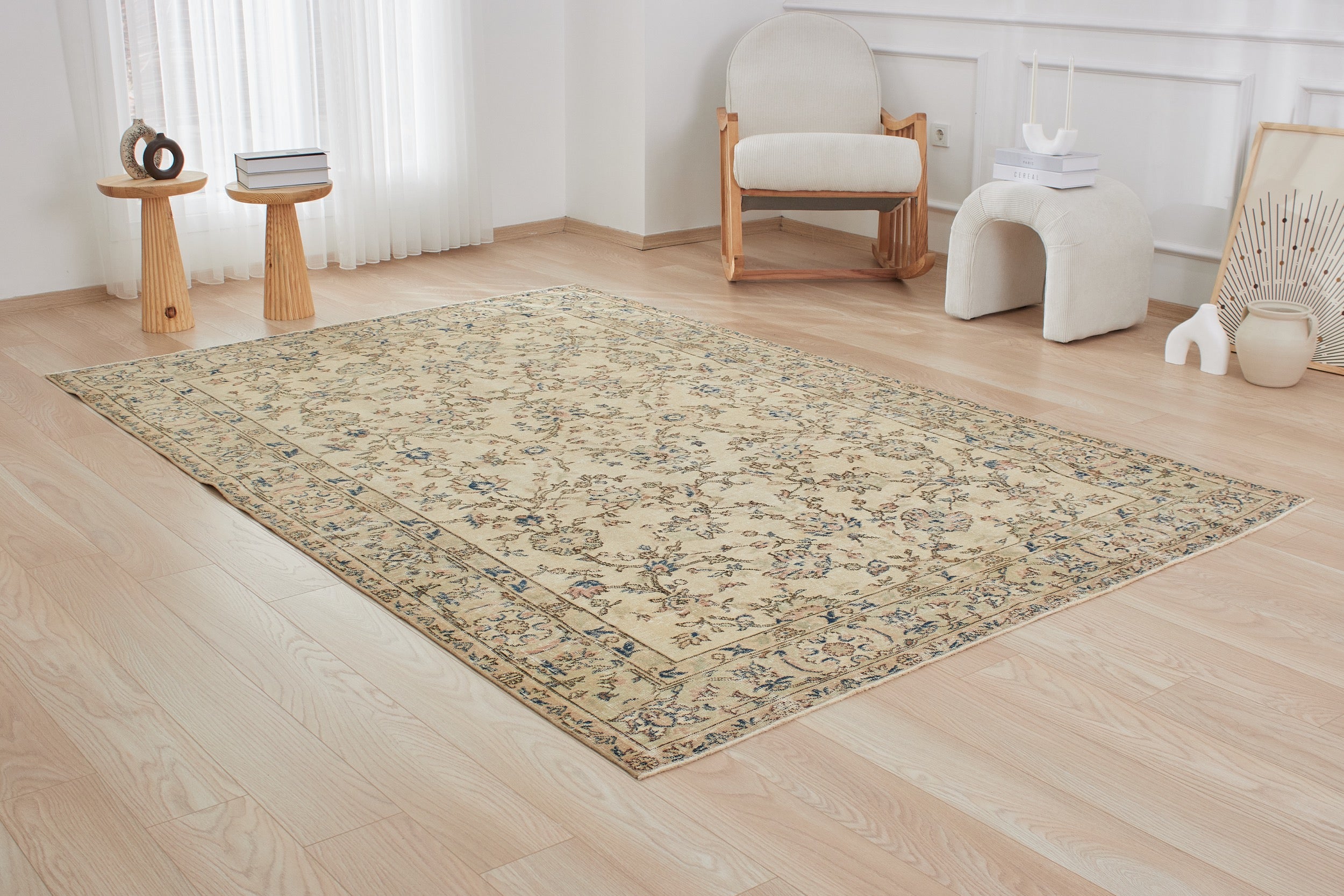 Blaire | Antique washed Turkish Carpet | Kuden Rugs
