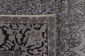 Blayke | One-of-a-Kind Gray Elegance | Sophisticated Wool Carpet | Kuden Rugs