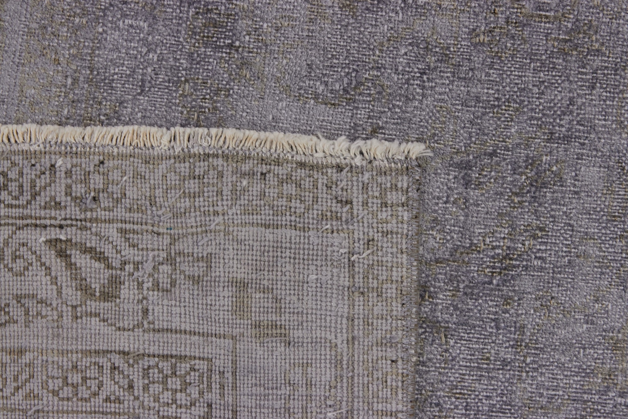 Blythe | One-of-a-Kind Gray Elegance | Sophisticated Wool Carpet | Kuden Rugs