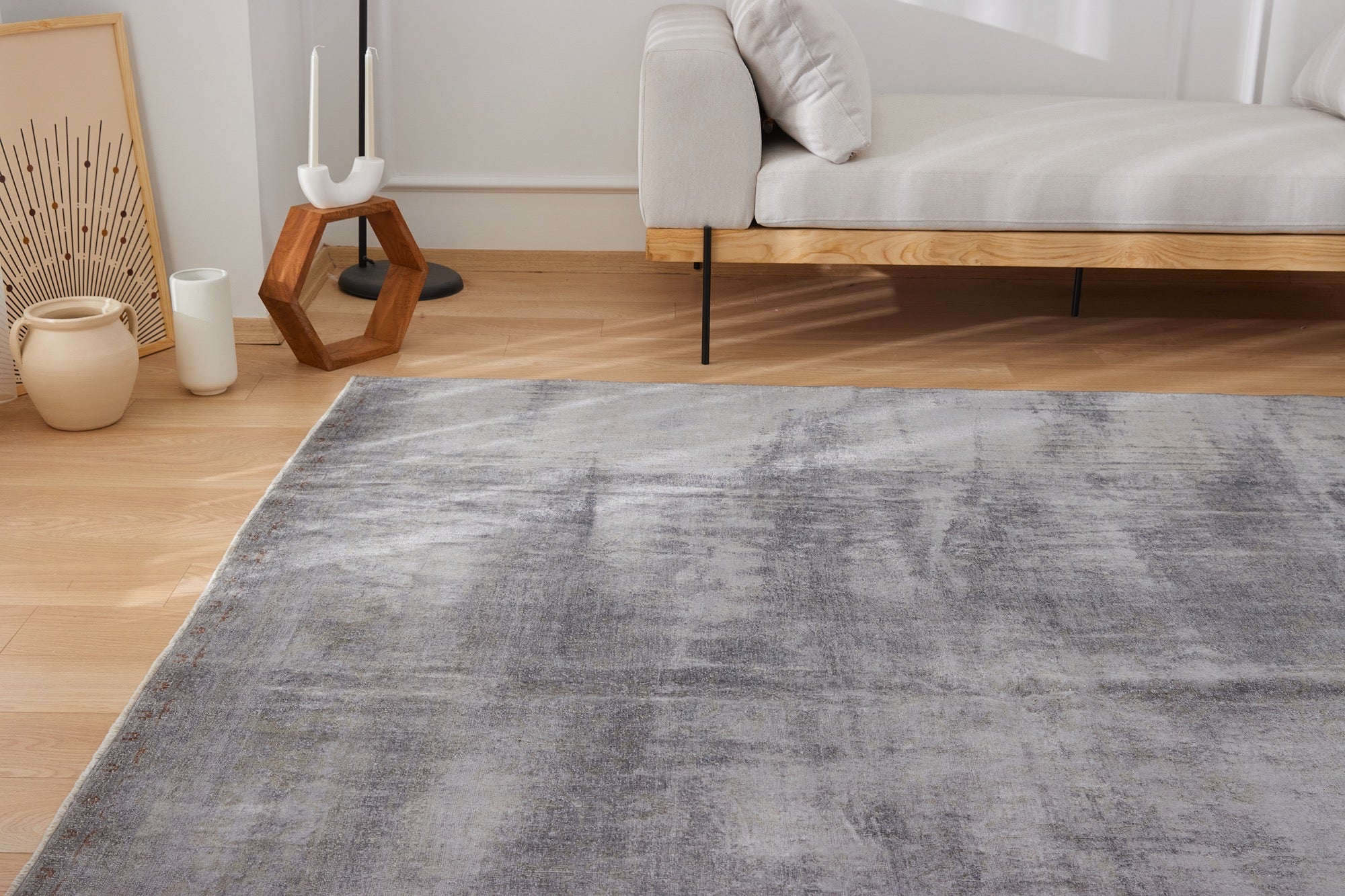 Blythe | Modern Vintage Allure | Artisanal Area Carpet | Kuden Rugs