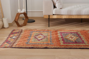 Branwen | Modern Vintage Fusion | Artisanal Geometric Carpet | Kuden Rugs