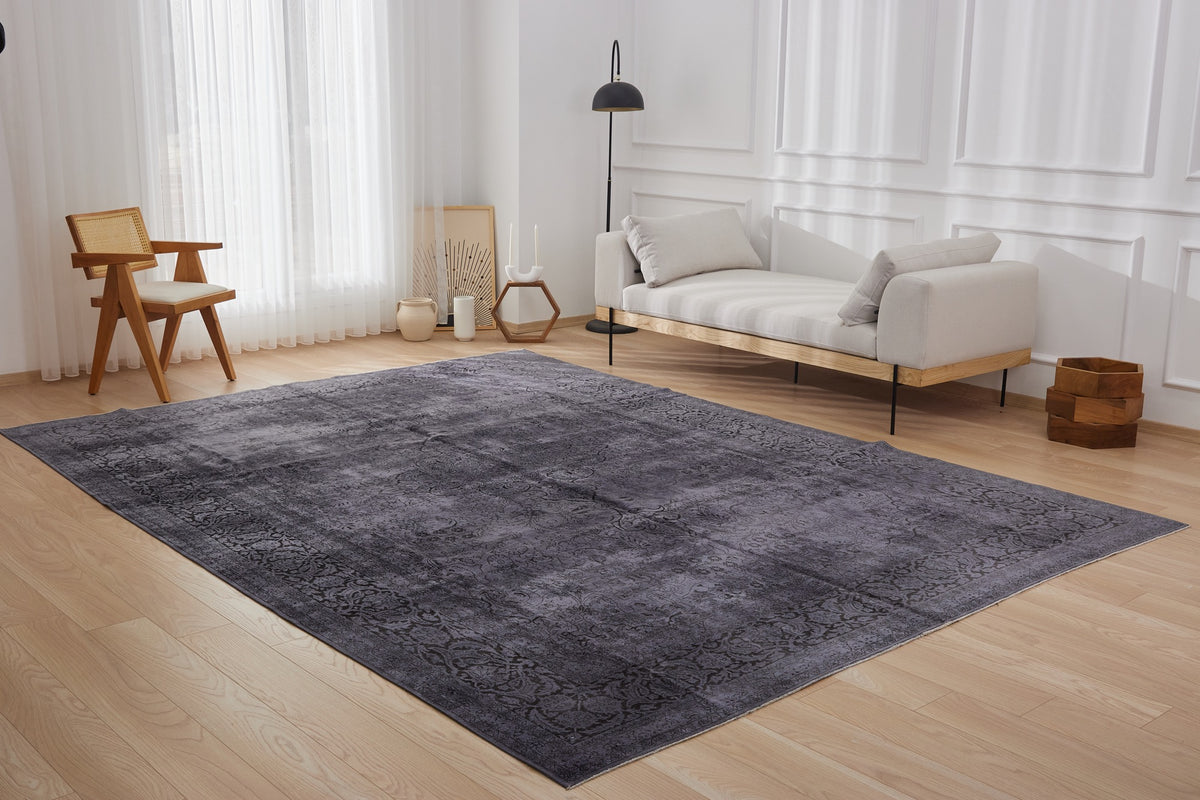 Brea | Overdyed Sophistication | Hand-Knotted Wool Carpet | Kuden Rugs