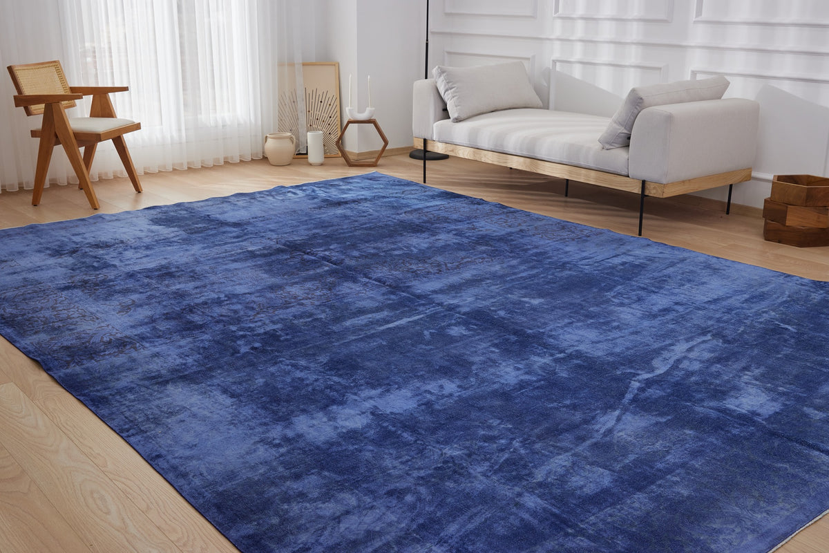 Brenna | Overdyed Simplicity | Hand-Knotted Bamboo Silk Carpet | Kuden Rugs