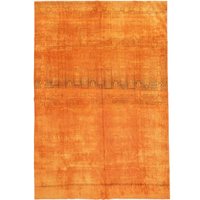 Briseida | Warm Orange Allure | Vintage Indian Rug | Kuden Rugs