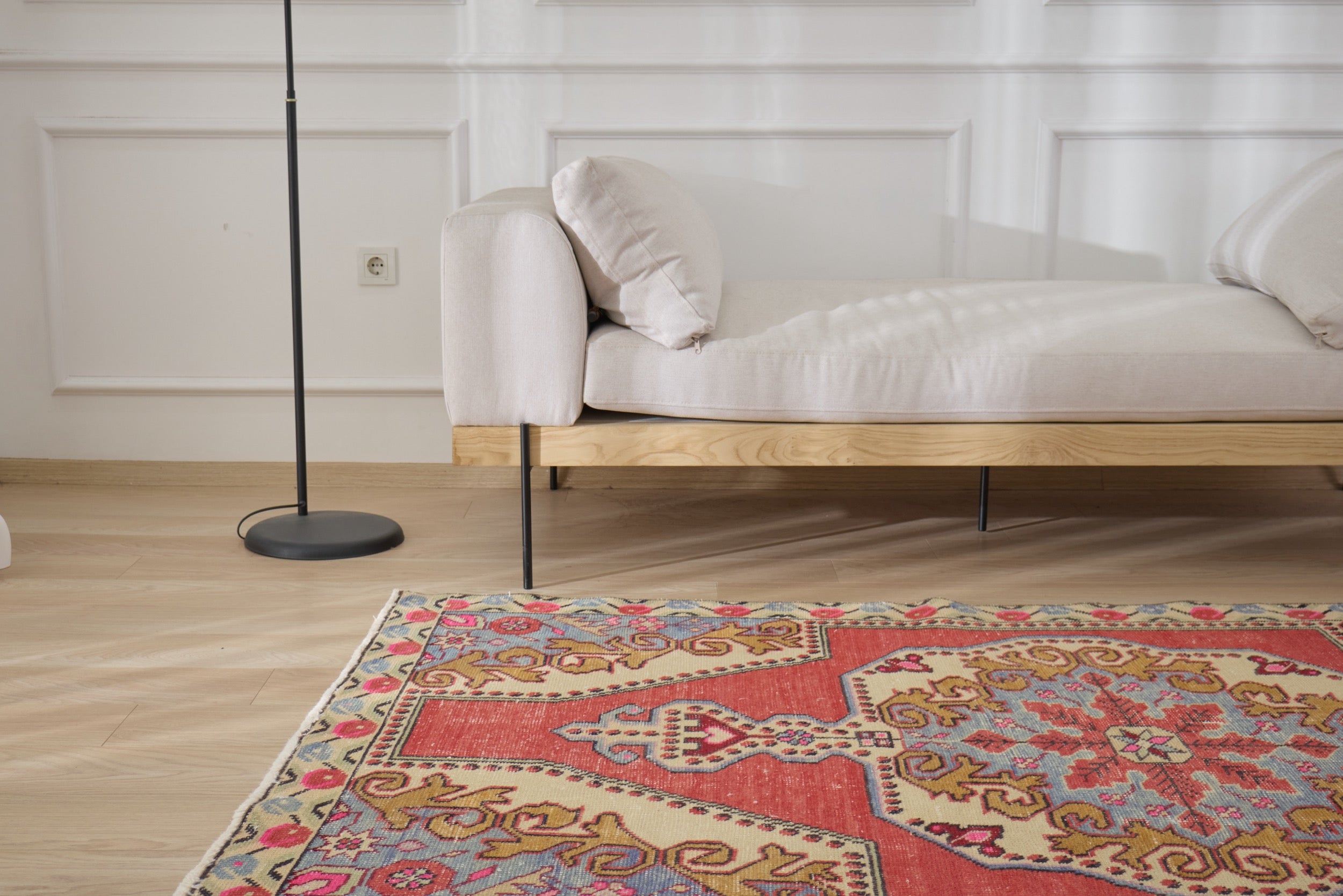 Handwoven tradition meets modern style: The Bronwen Rug. | Kuden Rugs