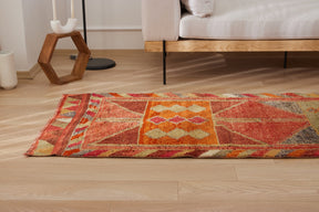 Bryony | Modern Vintage Fusion | Artisanal Geometric Carpet | Kuden Rugs