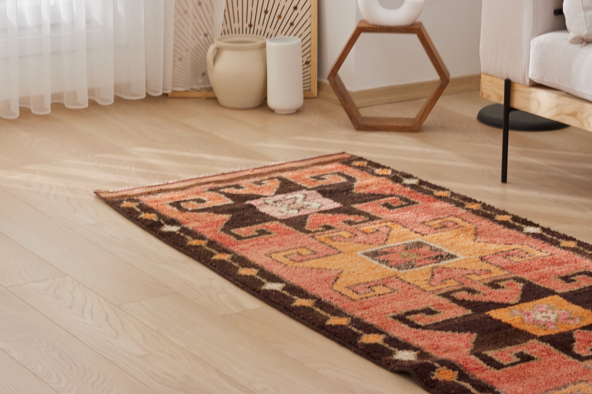 Byli | Unique Vintage Craftsmanship | Turkish Runner Rug | Kuden Rugs