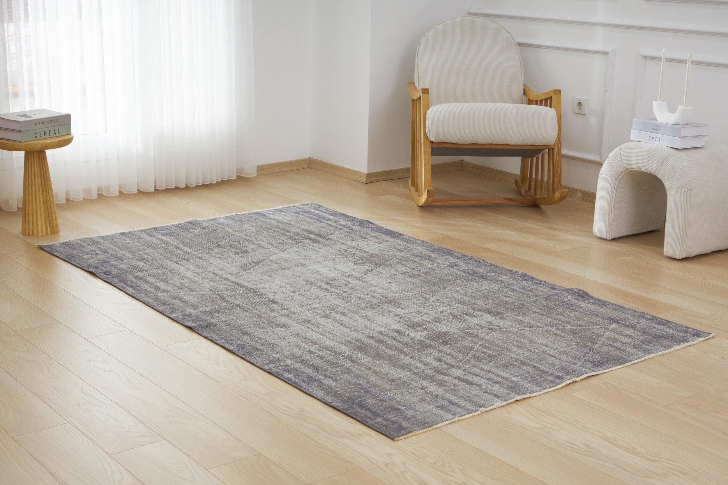 Cacie | Overdyed Turkish Carpet Elegance | Kuden Rugs