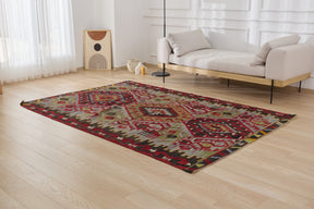 Cadence: A unique Turkish carpet with vibrant multi-color tones. | Kuden Rugs