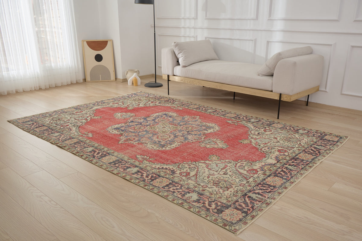 Handwoven tradition meets modern style. The Caera Rug. | Kuden Rugs