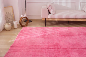 Caitlin | Modern Vintage Allure | Artisanal Plain Carpet | Kuden Rugs