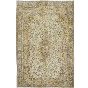 Calendula | Warm Beige Vintage Rug | Kuden Rugs