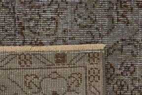Calliope | One-of-a-Kind Gray Sophistication | Sophisticated Wool and Cotton Carpet | Kuden Rugs