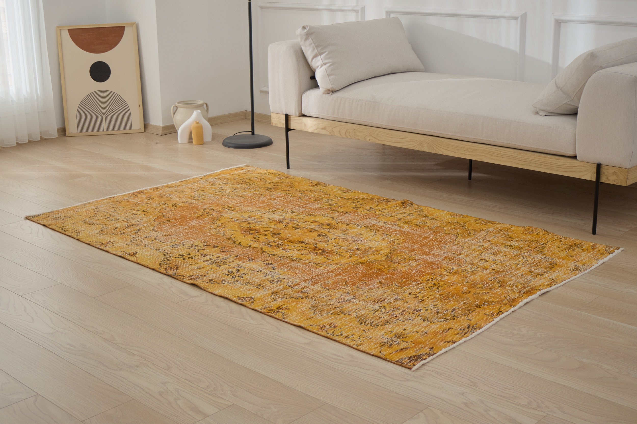 Handwoven tradition meets modern style. The Callyope Rug. | Kuden Rugs