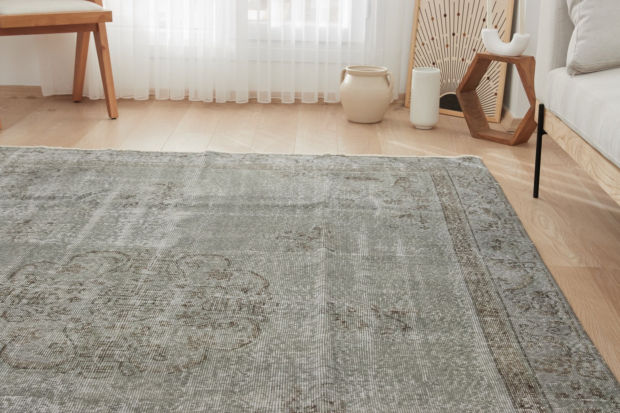 The Camelia Effect | Overdyed Wool and Cotton Luxury | Kuden Rugs