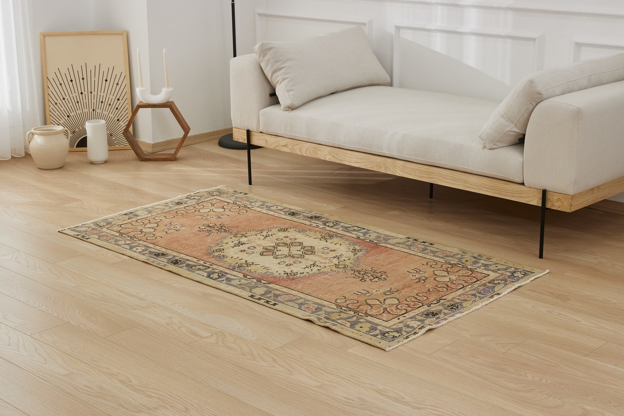 Turkish Anatolian Rug | Cameron's Medallion Charm | Kuden Rugs