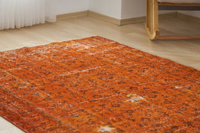 Camila | Orange Oasis | Timeless Turkish Carpet | Kuden Rugs